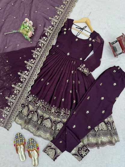 Heavy crunchy anarkali - 64